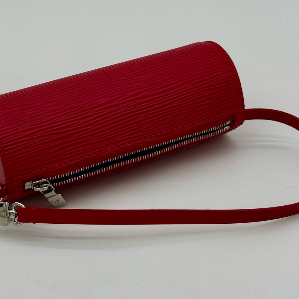 Louis Vuitton Castilian Red Epi Pochette - Picture 8 of 15